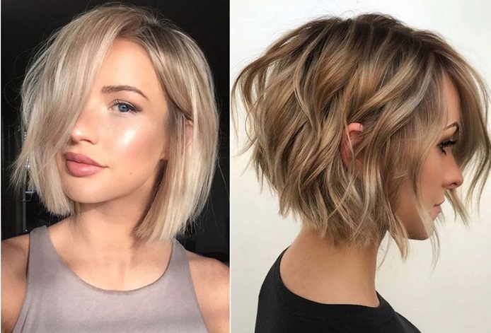 bob haircut with layers